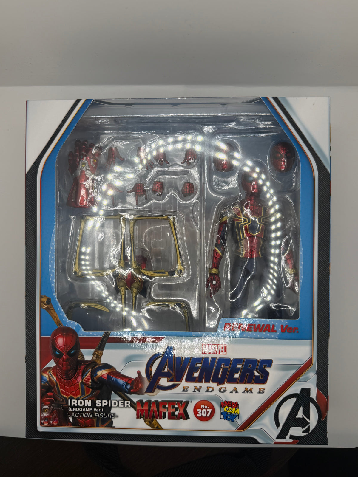 Mafex movie iron spider