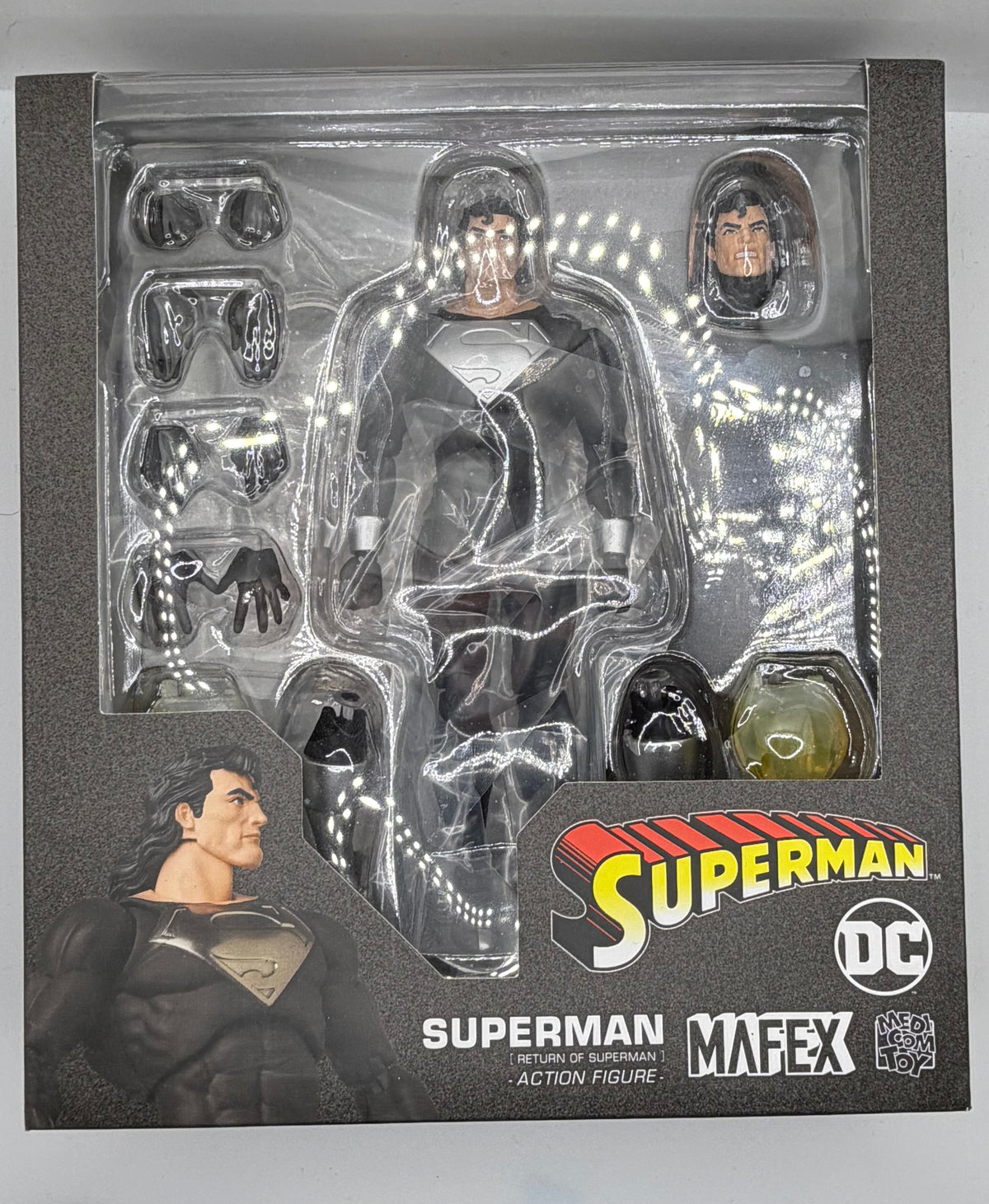 Mafex Black Superman